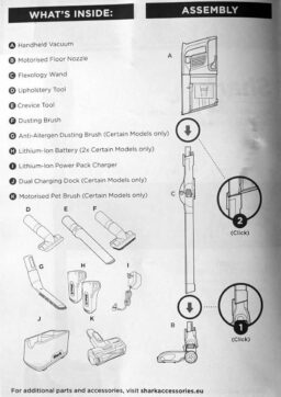 image client 1 Aspirateur Balai Shark IZ201EU sans fil