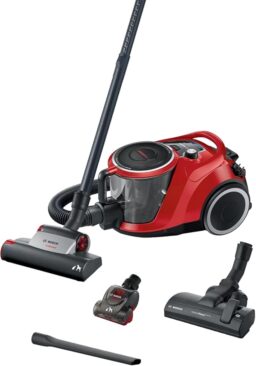 Image du fabricant 1 du Bosch Aspirateur sans Sac Rouge