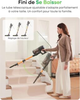 Image du fabricant 10 du FV2 Aspirateur Balai puissant et léger