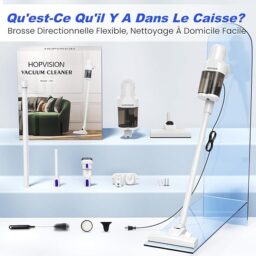 Image du fabricant 10 du HOPVISION Aspirateur Balai Puissant