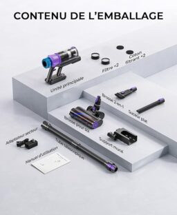 Image du fabricant 10 du Redkey P9 Pro Aspirateur Balai