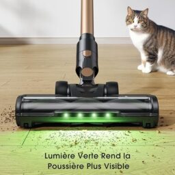 Image du fabricant 2 du Lubluelu Aspirateur Balai Doré
