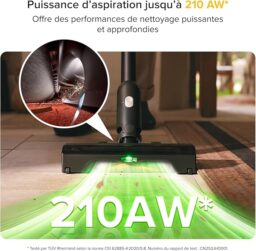 Image du fabricant 2 du Roborock H60 Ultra aspirateur balai