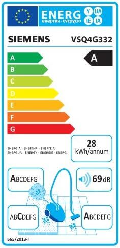 Image du fabricant 2 du Siemens VSQ4G332 aspirateur sac