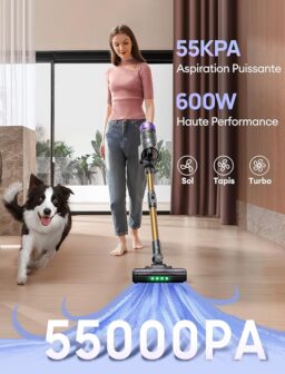 Image du fabricant 2 du Ultenic Aspirateur Balai sans Fil