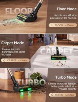 Image du fabricant 2 du Ultenic aspirateur balai sans fil