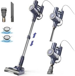 Image du fabricant 3 du Aspirateur balai DEVOAC 600W bleu