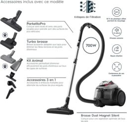 Image du fabricant 3 du Aspirateur Electrolux Animal 600