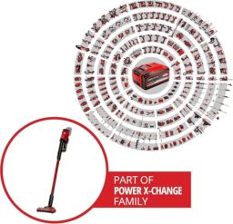 Image du fabricant 3 du Einhell Aspirateur-Balai sans Fil