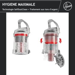 Image du fabricant 3 du Hoover H-Power HP730ALG aspirateur compact