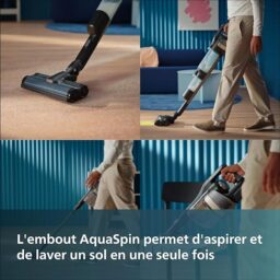 Image du fabricant 3 du Philips AquaTrio Aspirateur Serpillière