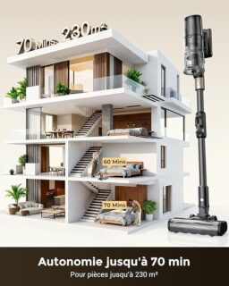 Image du fabricant 3 du Proscenic P20+ aspirateur balai
