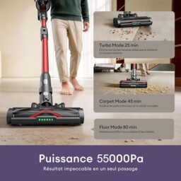 Image du fabricant 3 du Ultenic U18 Pro Aspirateur Balai