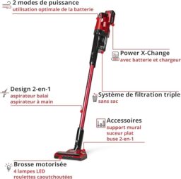 Image du fabricant 4 du Einhell Aspirateur-Balai Te-SV 18 Li