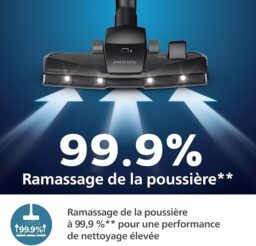 Image du fabricant 4 du Philips Série 8000 Aspirateur noir