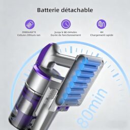 Image du fabricant 4 du Redkey X18 aspirateur balai sans fil
