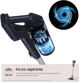 Image du fabricant 4 du Samsung VS15A6031R4 aspirateur sans sac