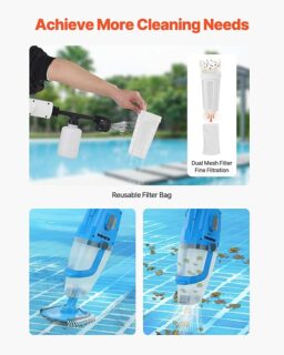 Image du fabricant 4 du VEVOR Aspirateur piscine sans fil
