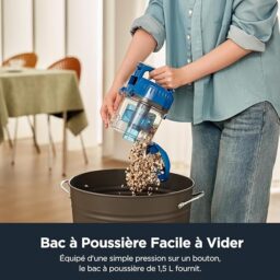 Image du fabricant 5 du Eureka WhirlWind Aspirateur bleu