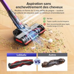 Image du fabricant 5 du Lubluelu Aspirateur sans Fil G10