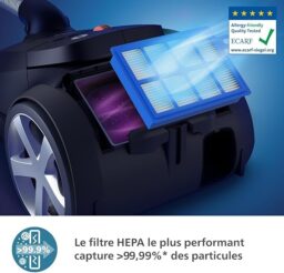 Image du fabricant 5 du Philips Série 8000 Aspirateur noir