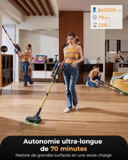 Image du fabricant 5 du Proscenic P15+ aspirateur balai