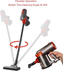 Image du fabricant 6 du Aoun Aspirateur silencieux filaire noir