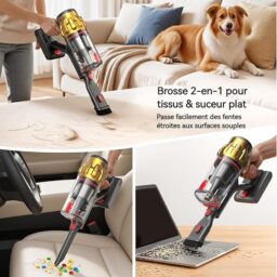 Image du fabricant 6 du Aspirateur Balai Lubluelu puissant