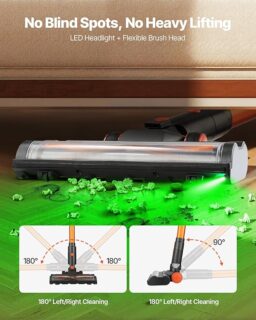 Image du fabricant 6 du VEVOR Aspirateur Balai sans Fil