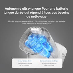 Image du fabricant 6 du XIAOMI G20 Lite Aspirateur Balai