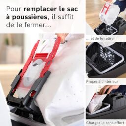 Image du fabricant 7 du Bosch Série 4 aspirateur blanc