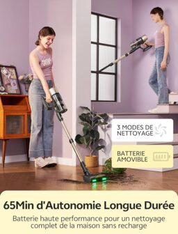 Image du fabricant 9 du Ultenic aspirateur balai sans fil