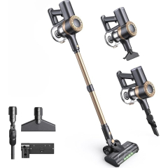 Aspirateur Balai sans fil Lubluelu sans Doré