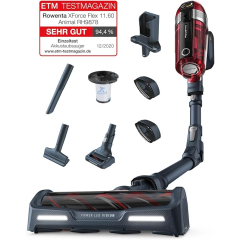 Aspirateur Balai sans fil Rowenta X Force Flex 9.60 Kit Animal Rh2078wo