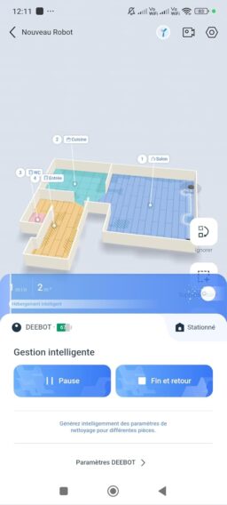 image client 10 Robot Aspirateur Laveur Ecovacs Deebot X9 Pro Omni Black