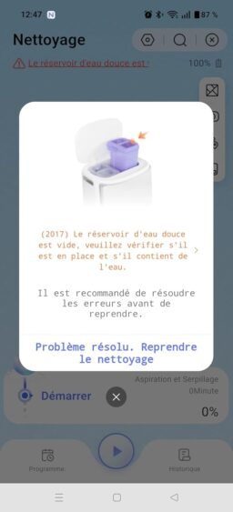 image client 10 Aspirateur Robot Laveur Narwal Flow