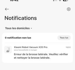 image client 2 Aspirateur Robot Laveur Xiaomi X20 Pro