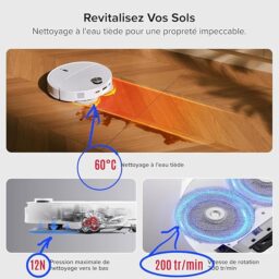 image client 3 Aspirateur Robot Laveur Roborock Qrevo Curv 2 Pro