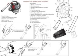 image client 7 Aspirateur Voiture BLACK+DECKER PD1200AV XJ