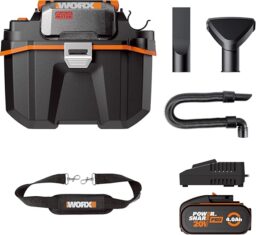 Image du fabricant 1 du WORX 18V Aspirateur eau-poussière
