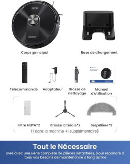 Image du fabricant 10 du Proscenic Q10+ robot aspirateur