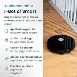 Image du fabricant 2 du EZICLEAN I-Bot Z7 aspirateur connecté
