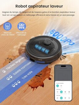 Image du fabricant 2 du Lefant M2 Pro aspirateur robot