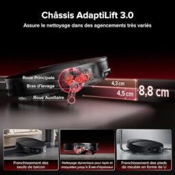 Image du fabricant 2 du Roborock Saros 20 robot aspirateur