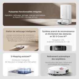 Image du fabricant 2 du XIAOMI Robot Vacuum X10+ Blanc