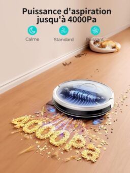 Image du fabricant 3 du Airzeen Aspirateur Robot compact