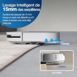 Image du fabricant 3 du ECOVACS DEEBOT X2 Omni blanc