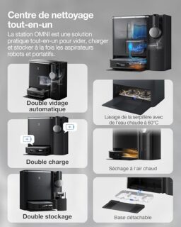 Image du fabricant 3 du ECOVACS X2 Combo aspirateur robot