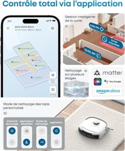 Image du fabricant 3 du eufy Robot aspirateur E25 Omni