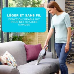 Image du fabricant 4 du Aspirateur main BLACK+DECKER violet